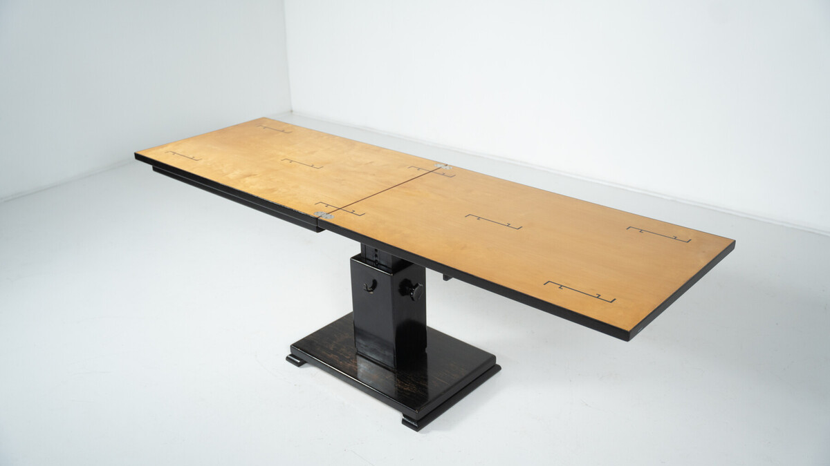 'Idealbord' Adjustable Table by Otto Wretling, 1930s