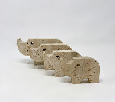 イタリア　Fratelli Mannelli / フラテッリ・マネッリ　像 stoop | Giraffe Figure Bookend by Fratelli Mannelli for LS