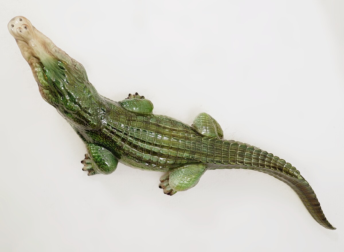 Italian Ceramic crocodile sculpture - Statues - Items by Italian Ceramic crocodile sculpture - Statues - Items by