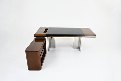 Italian Desk by Hans von Klier for Skipper, 1970s