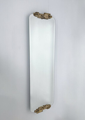 Italian mirror in the style of Luciano Frigerio