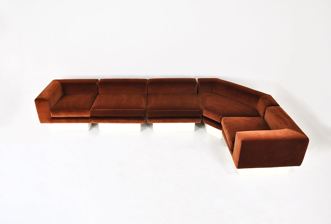 Italian modular sofa, 1980s