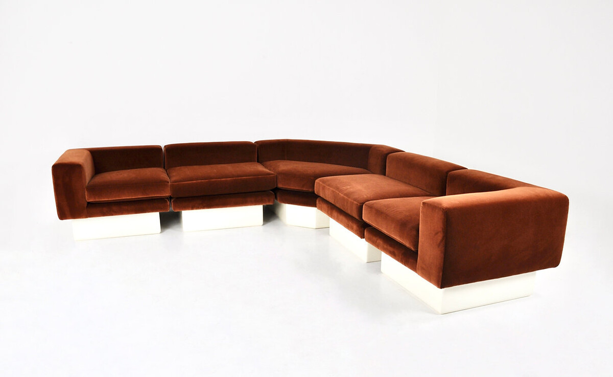 Italian modular sofa, 1980s