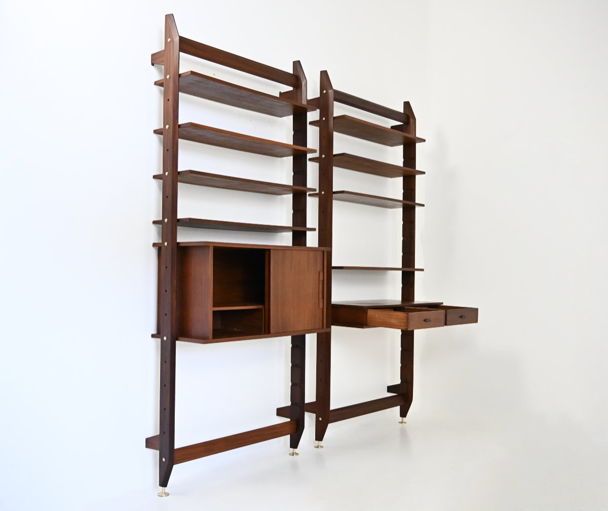 Italian Wall Units, 1960s, set of 2