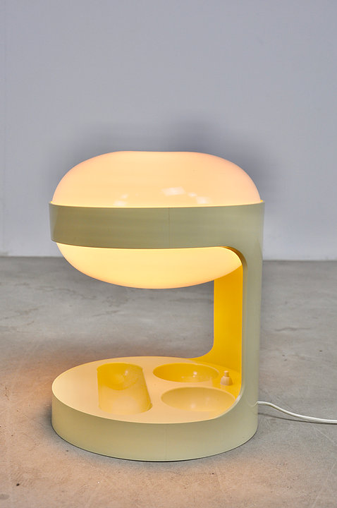 KD29 Table Lamp by Joe Colombo for Kartell 1967 lamp Via Antica