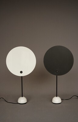 Kuta table lamps by Vico Magistretti for Oluce, 1980s
