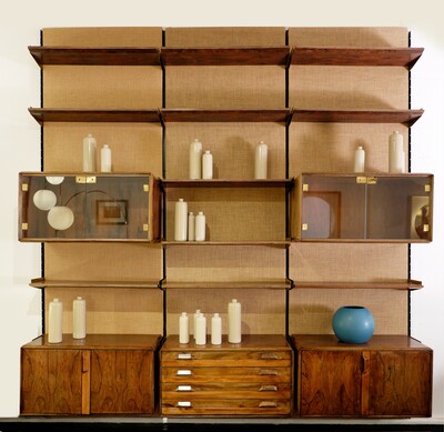 La Permanente Mobili Cantù wall unit, 1950s