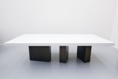 Lacquered Dining Table designed by Iceberg Architecture Studio