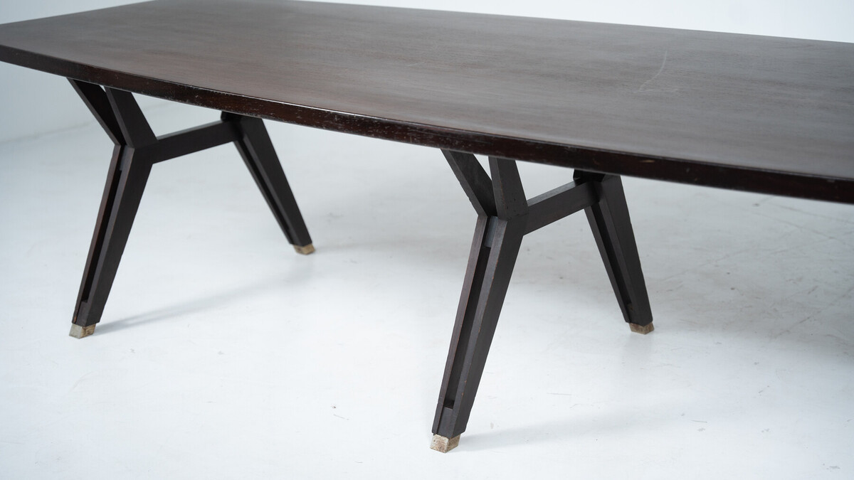 Large Conference Table Tolomeo by Ennio Fazioli for MIM, 1960s