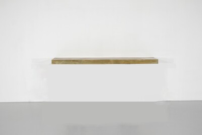  Large console in brass, Italy, 1960s