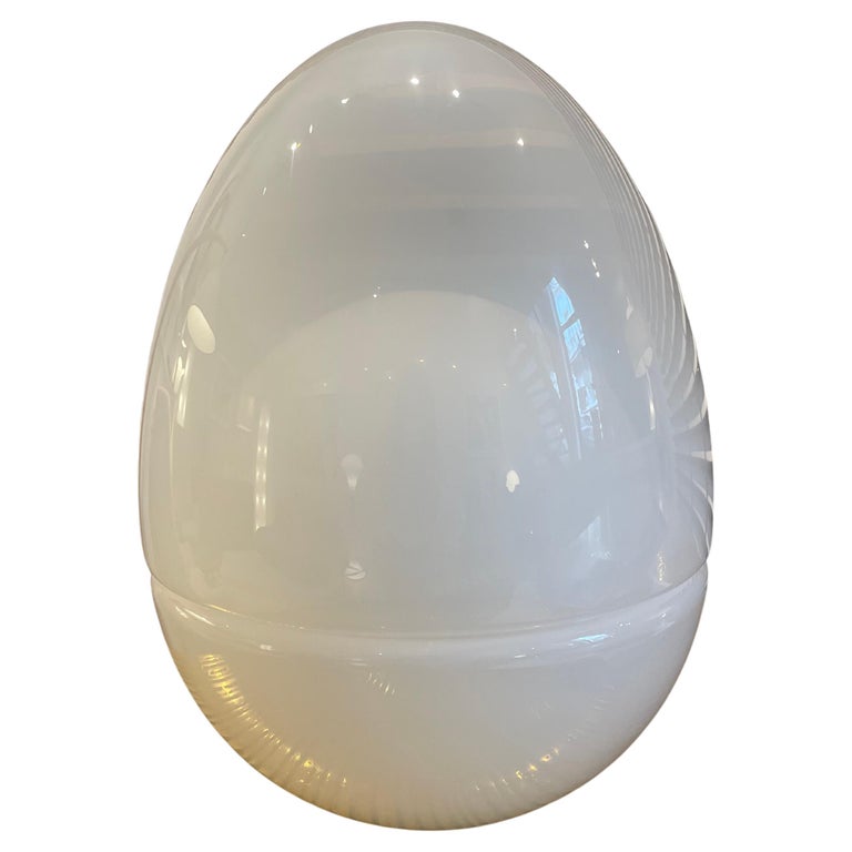 Large Egg Lamp by Carlo Nason for Mazzega