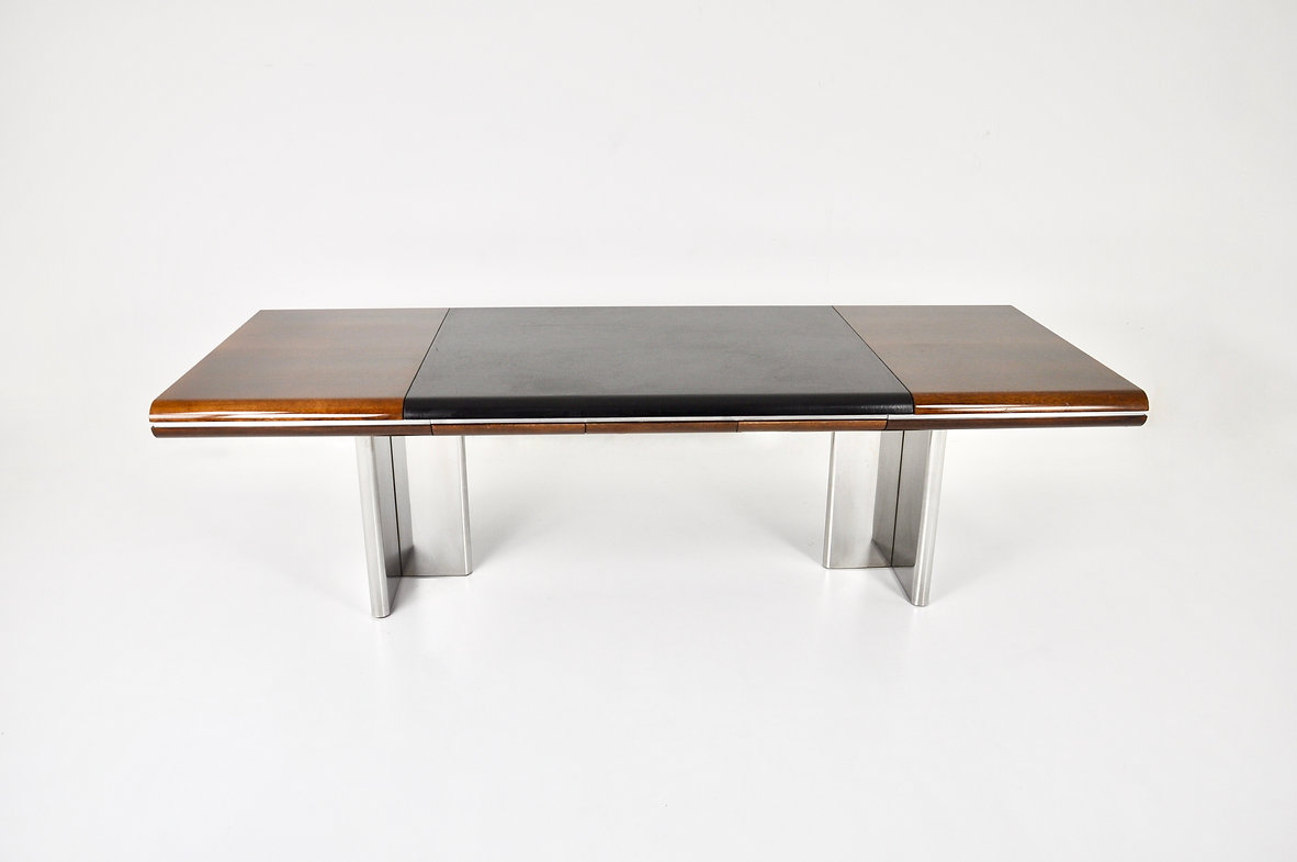 Large Italian Desk by Hans von Klier for Skipper, 1970s