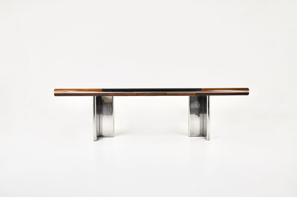 Large Italian Desk by Hans von Klier for Skipper, 1970s