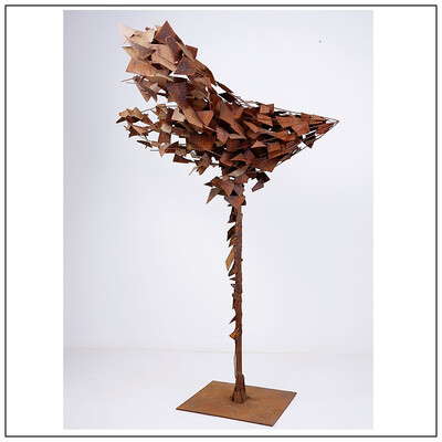 Large Rusty metal Sculpture - Unsigned