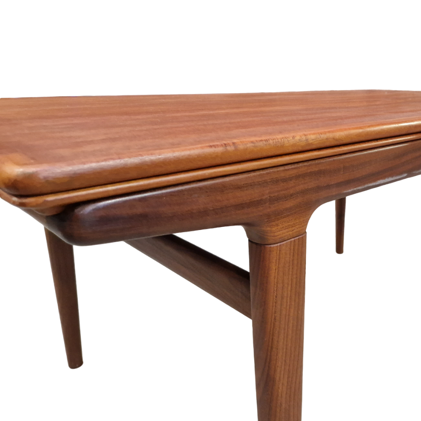 Large Scandinavian dining table by Johannès Andersen, Denmark 70's