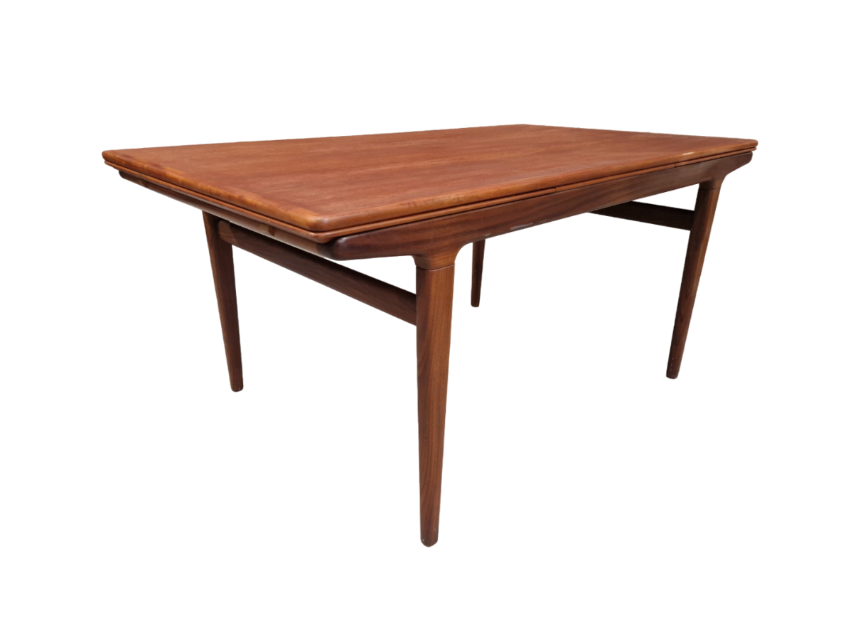 Large Scandinavian dining table by Johannès Andersen, Denmark 70's