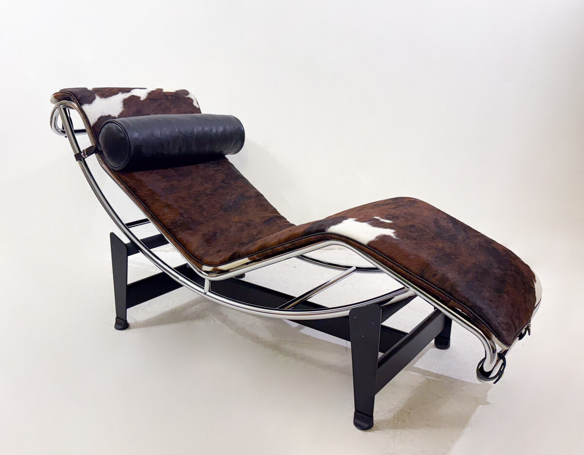 Le Corbusier Lounge Chair LC4  For Cassina, Italy, 2000s