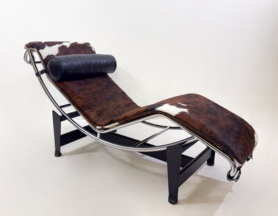 Le Corbusier Lounge Chair LC4  For Cassina, Italy, 2000s