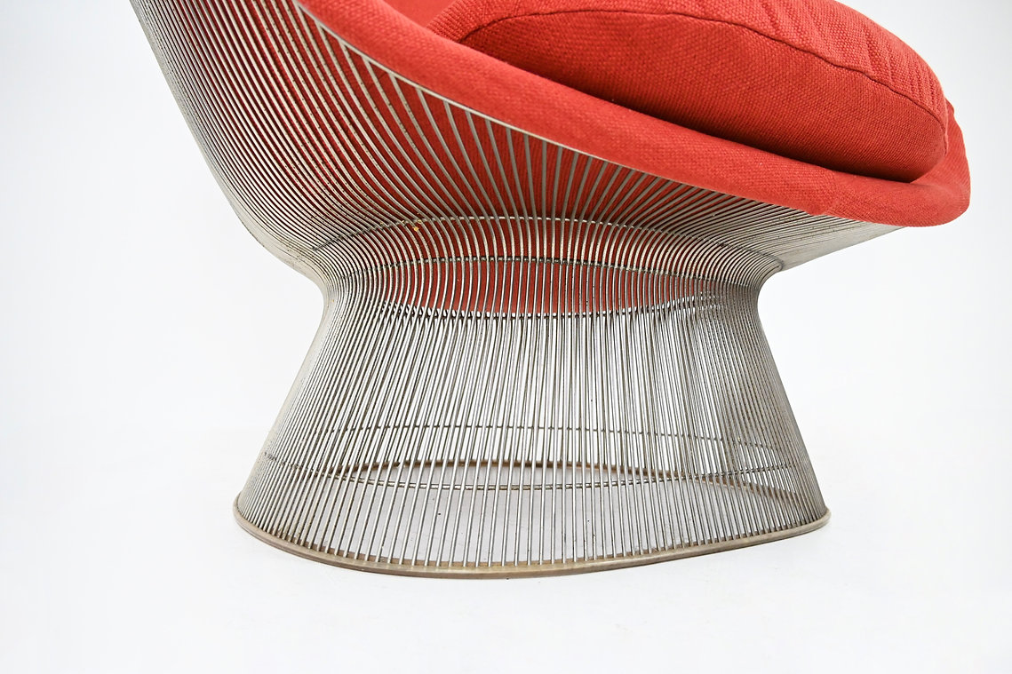 Lounge chair & Ottoman by Warren Platner for Knoll International, 1960s