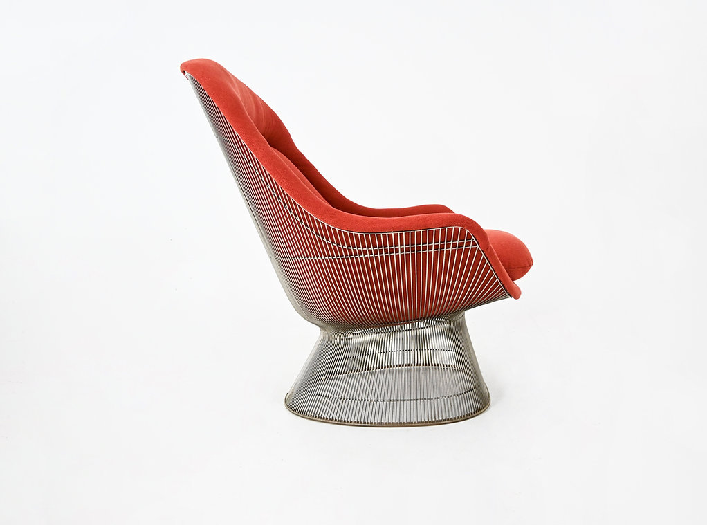 Lounge chair & Ottoman by Warren Platner for Knoll International, 1960s