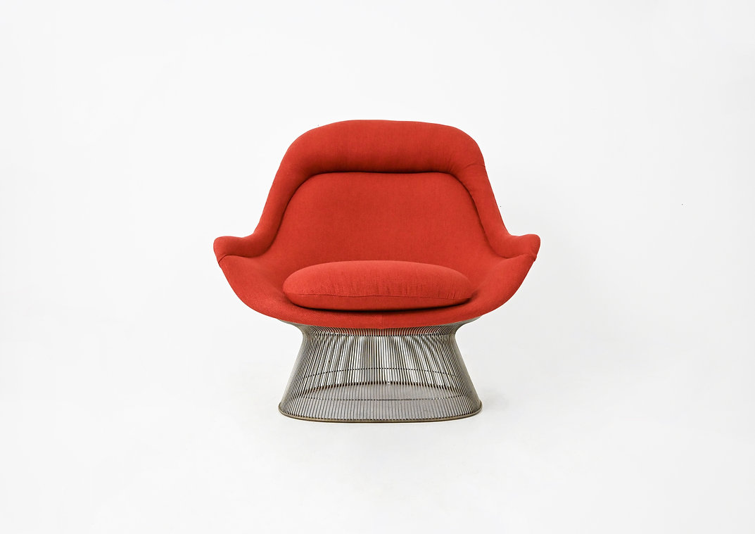 Lounge chair & Ottoman by Warren Platner for Knoll International, 1960s