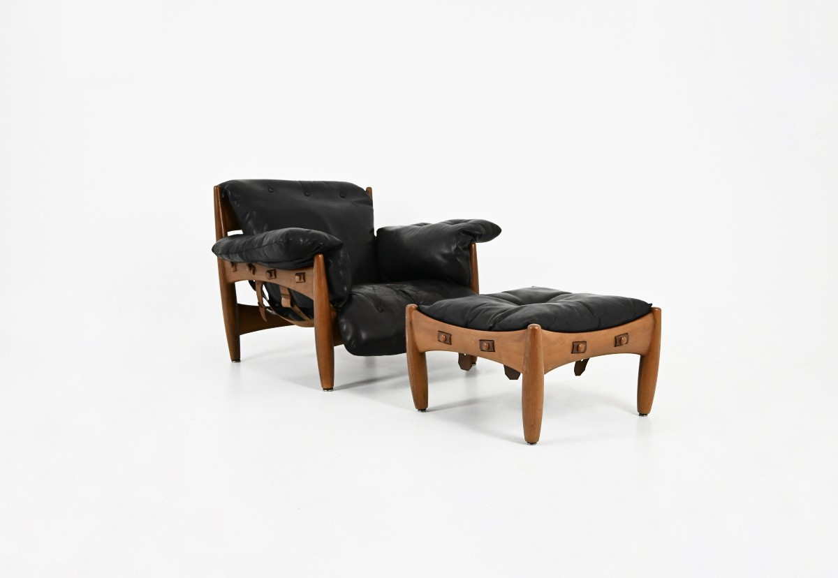Lounge chair with Ottoman 