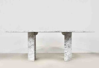 Marble Dining Table, Maison Charles 1970S