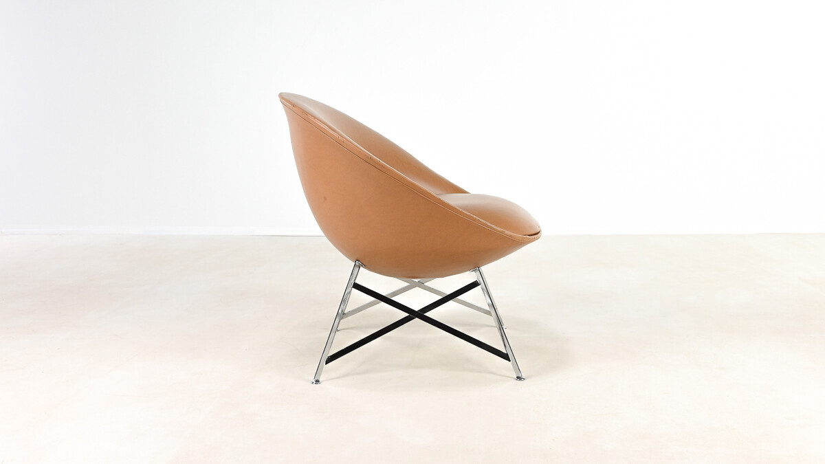 Maurice Calka, rare “Tour Eiffel” K1 chair. France, c. 1966