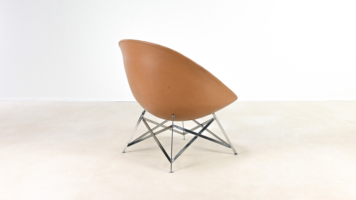Maurice Calka, rare “Tour Eiffel” K1 chair. France, c. 1966