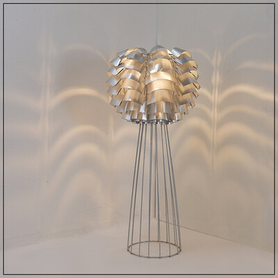 Max Sauze Floor Lamp Mod. Orion 45 , France,1970s