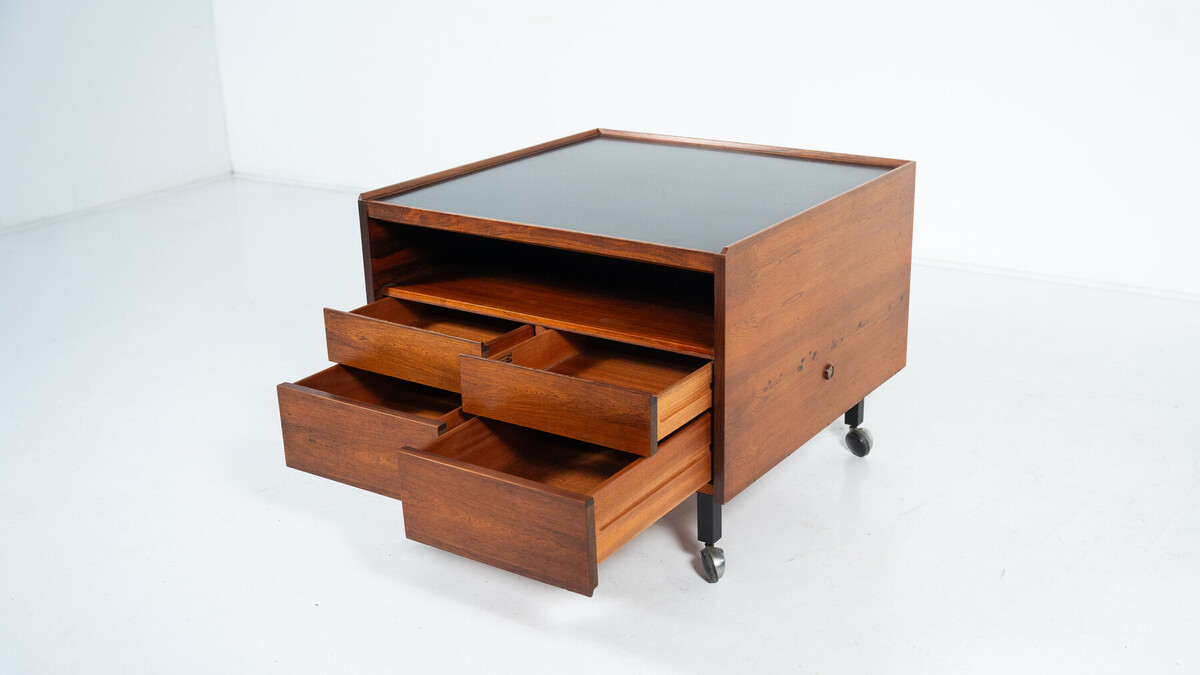 Mid-Century bar Cart by Arne Vodder for Sibast, 1960s