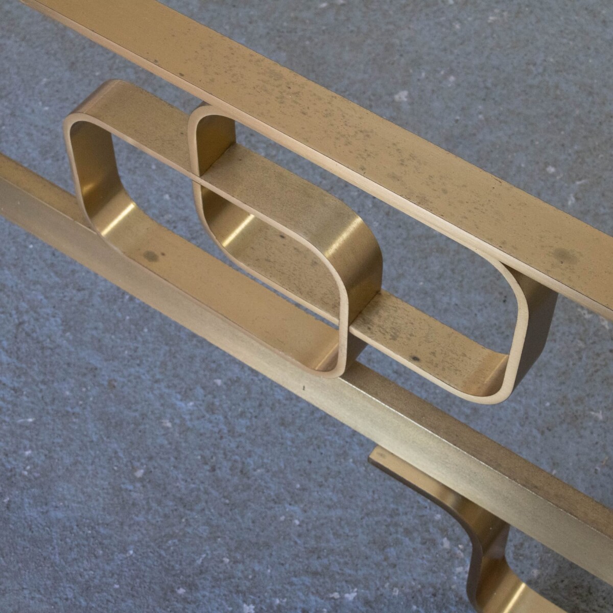 Mid-Century Brass Bed by Luciano Frigerio, 1970s