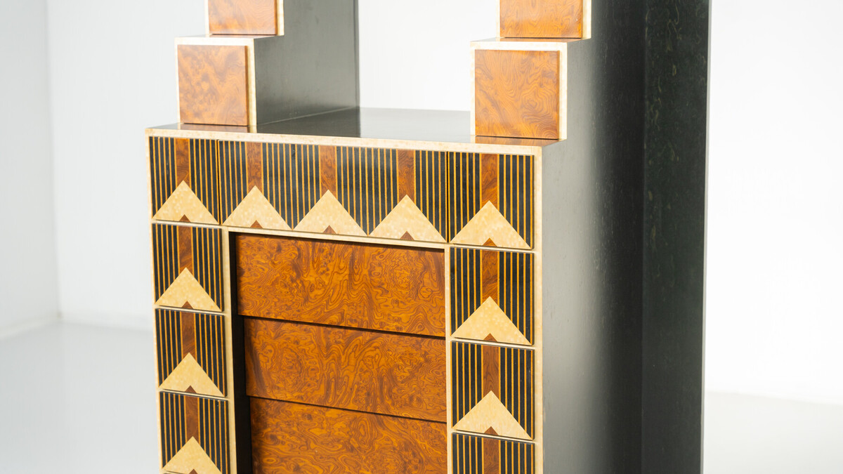 Mid-Century Cabinet by Alessandro Fiorentino, 1980s