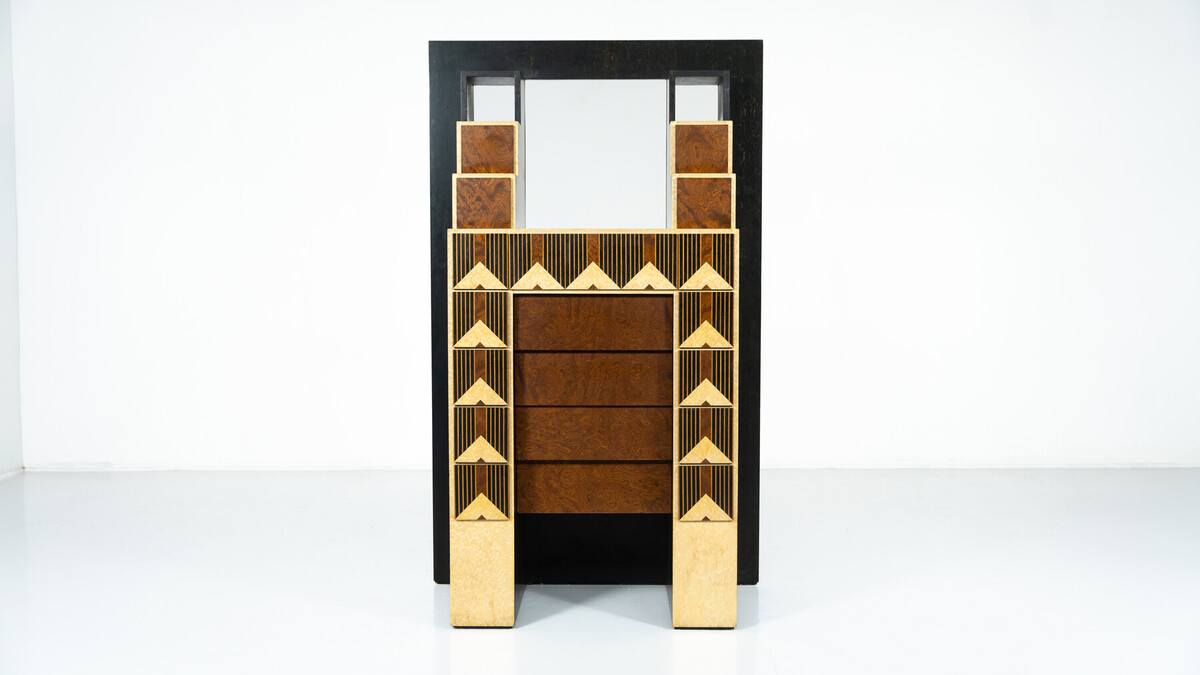 Mid-Century Cabinet by Alessandro Fiorentino, 1980s