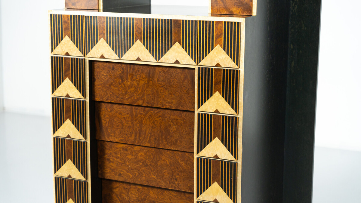 Mid-Century Cabinet by Alessandro Fiorentino, 1980s