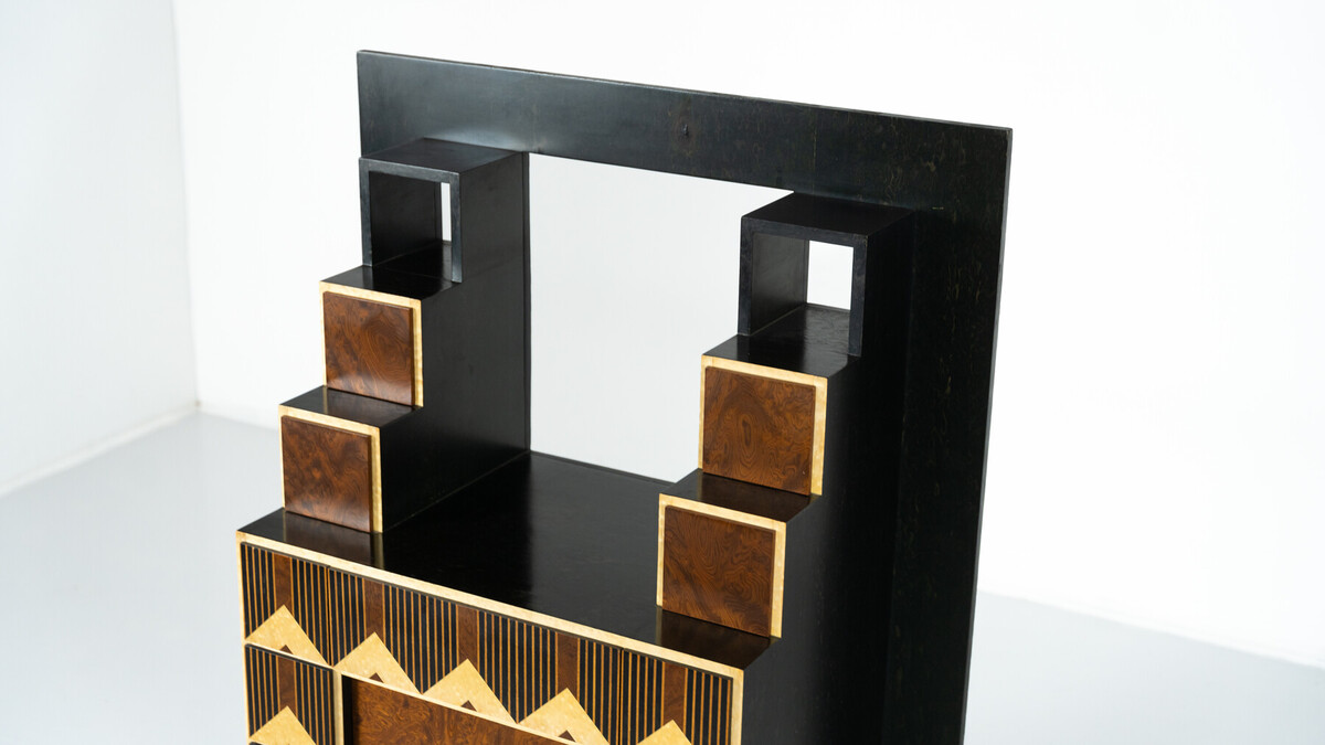 Mid-Century Cabinet by Alessandro Fiorentino, 1980s