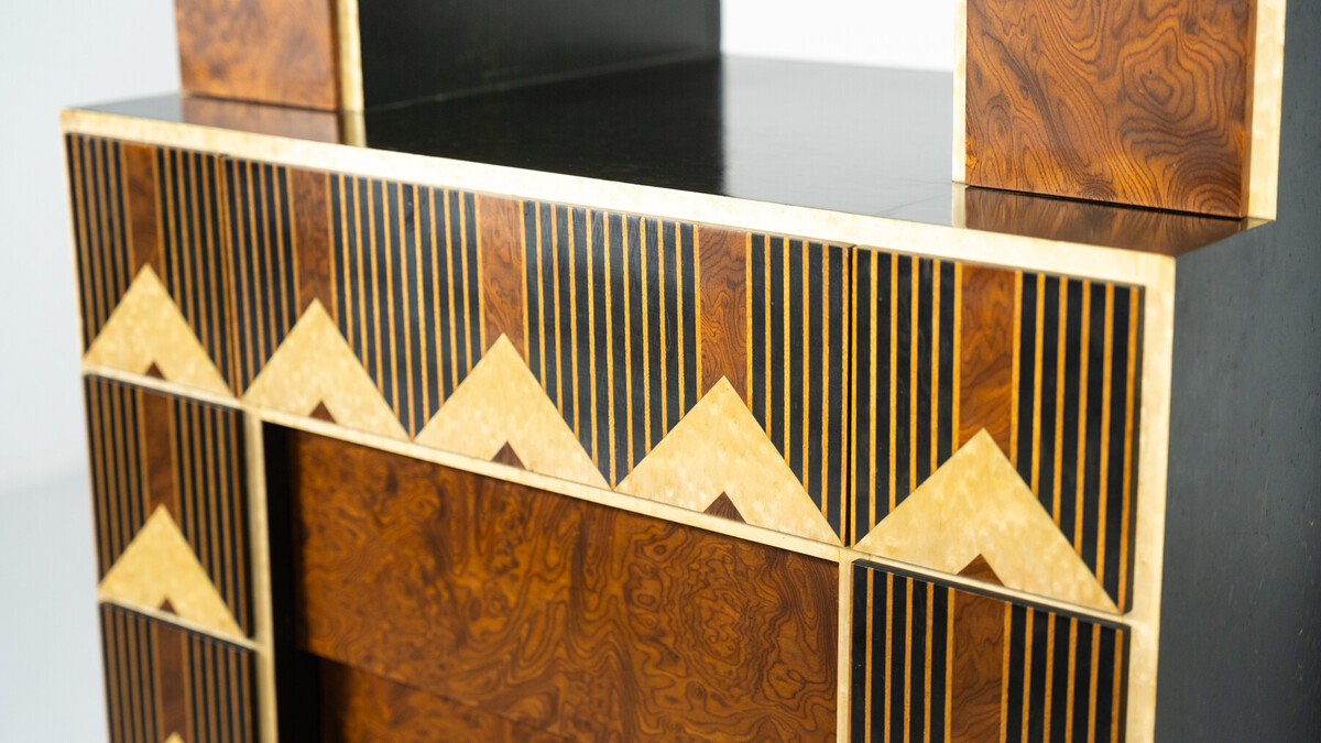 Mid-Century Cabinet by Alessandro Fiorentino, 1980s