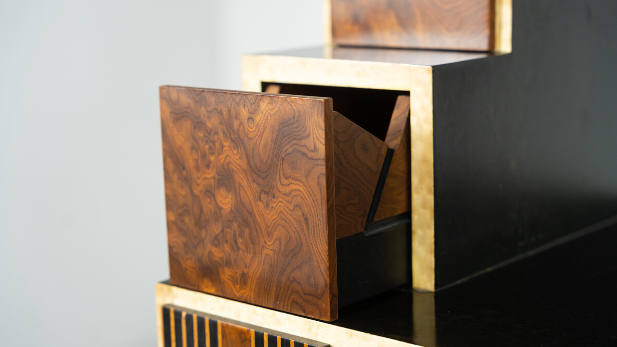 Mid-Century Cabinet by Alessandro Fiorentino, 1980s