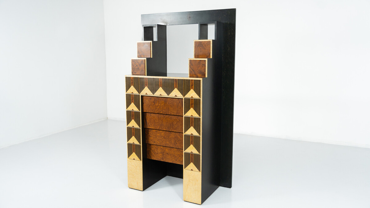 Mid-Century Cabinet by Alessandro Fiorentino, 1980s