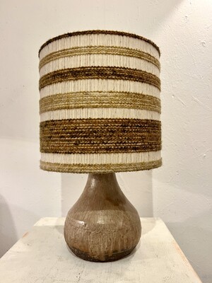 Mid-Century Ceramic Scandinavian Table Lamp