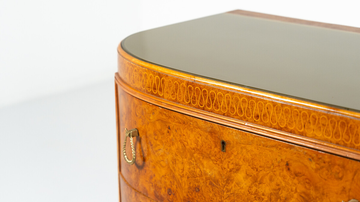 Mid-Century Chest of Drawers attributed to Paolo Buffa, Italy, 1950s