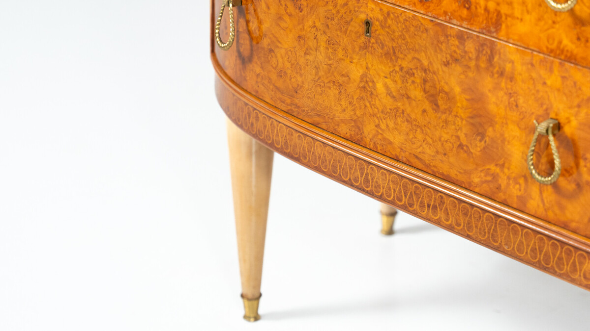 Mid-Century Chest of Drawers attributed to Paolo Buffa, Italy, 1950s
