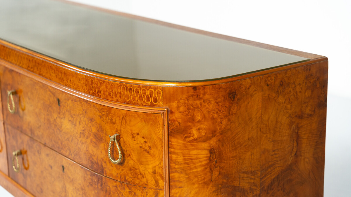 Mid-Century Chest of Drawers attributed to Paolo Buffa, Italy, 1950s