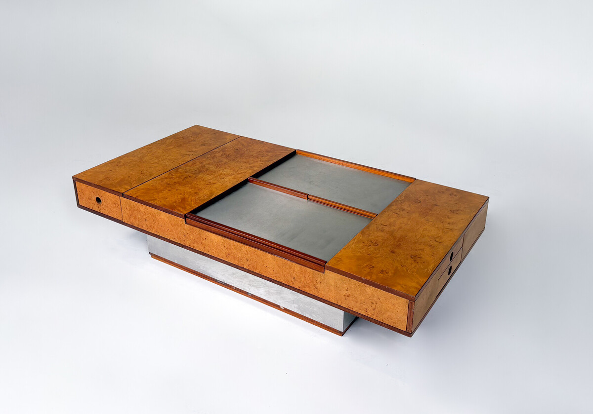 Mid-Century Coffee Table attributed to Guido Faleschini, Italy, 1970s