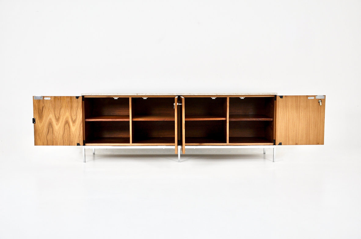 Mid Century Credenza Sideboard by Florence Knoll Bassett for Knoll, 1960s