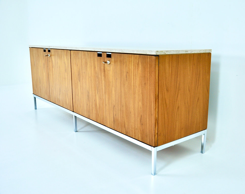 Mid Century Credenza Sideboard by Florence Knoll Bassett for Knoll, 1960s