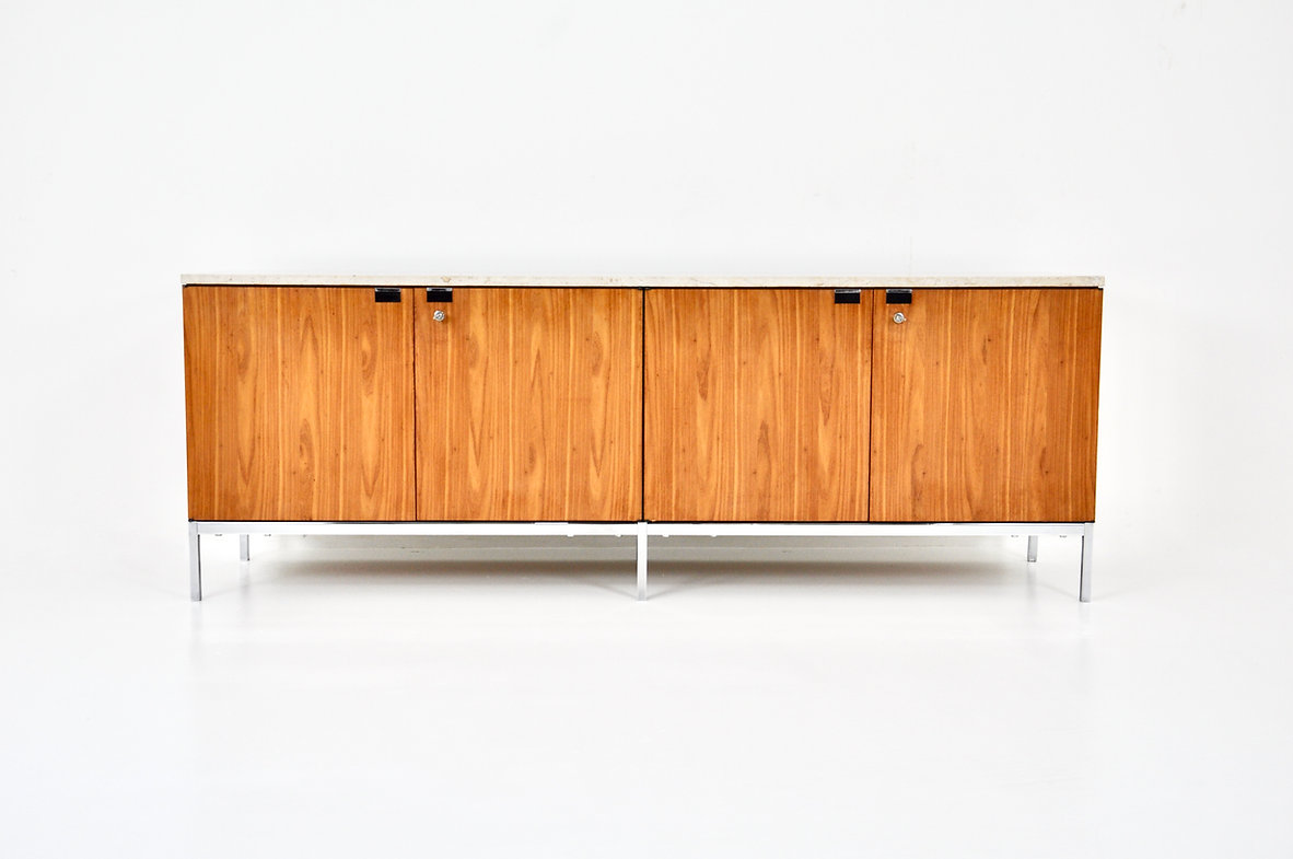 Mid Century Credenza Sideboard by Florence Knoll Bassett for Knoll, 1960s