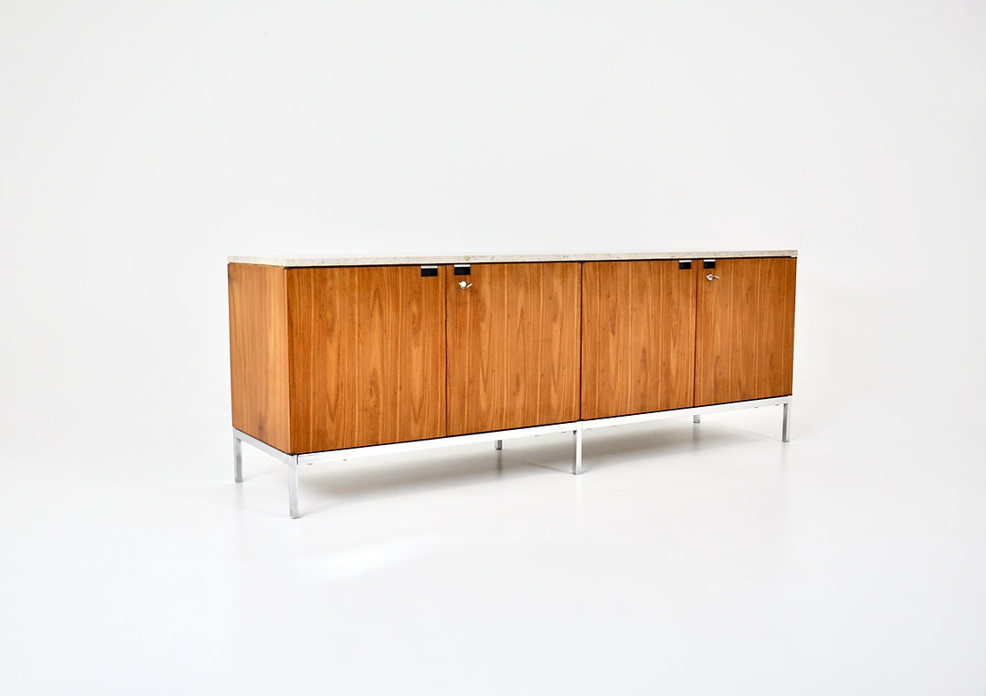 Mid Century Credenza Sideboard by Florence Knoll Bassett for Knoll, 1960s