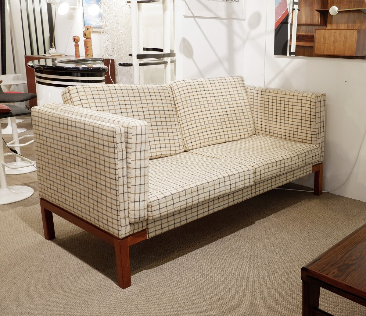 Danish 2 seater shop sofa