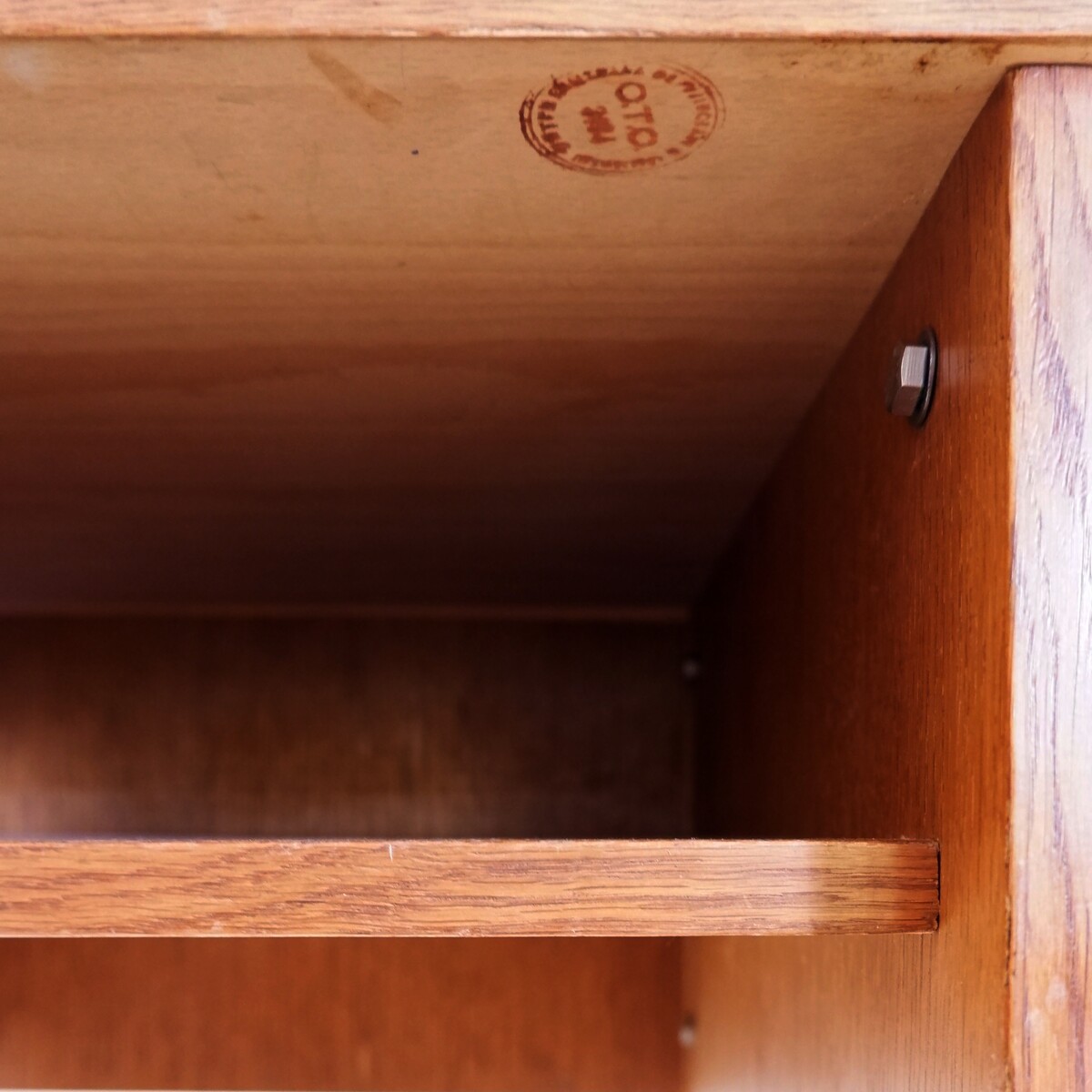 Mid-Century desk with Sled Legs from Oto, 1960s